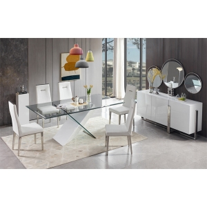 Modern fashion dining room table set furniture for home