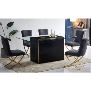 Good quality home furniture China manufacturer table with chairs set