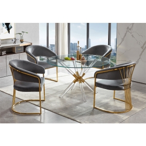 Modern design Dining table and chairs set for home furniture